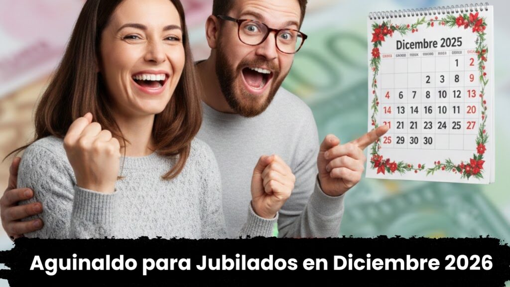 Aguinaldo para Jubilados en Diciembre 2026: Beneficiarios y Monto Confirmado